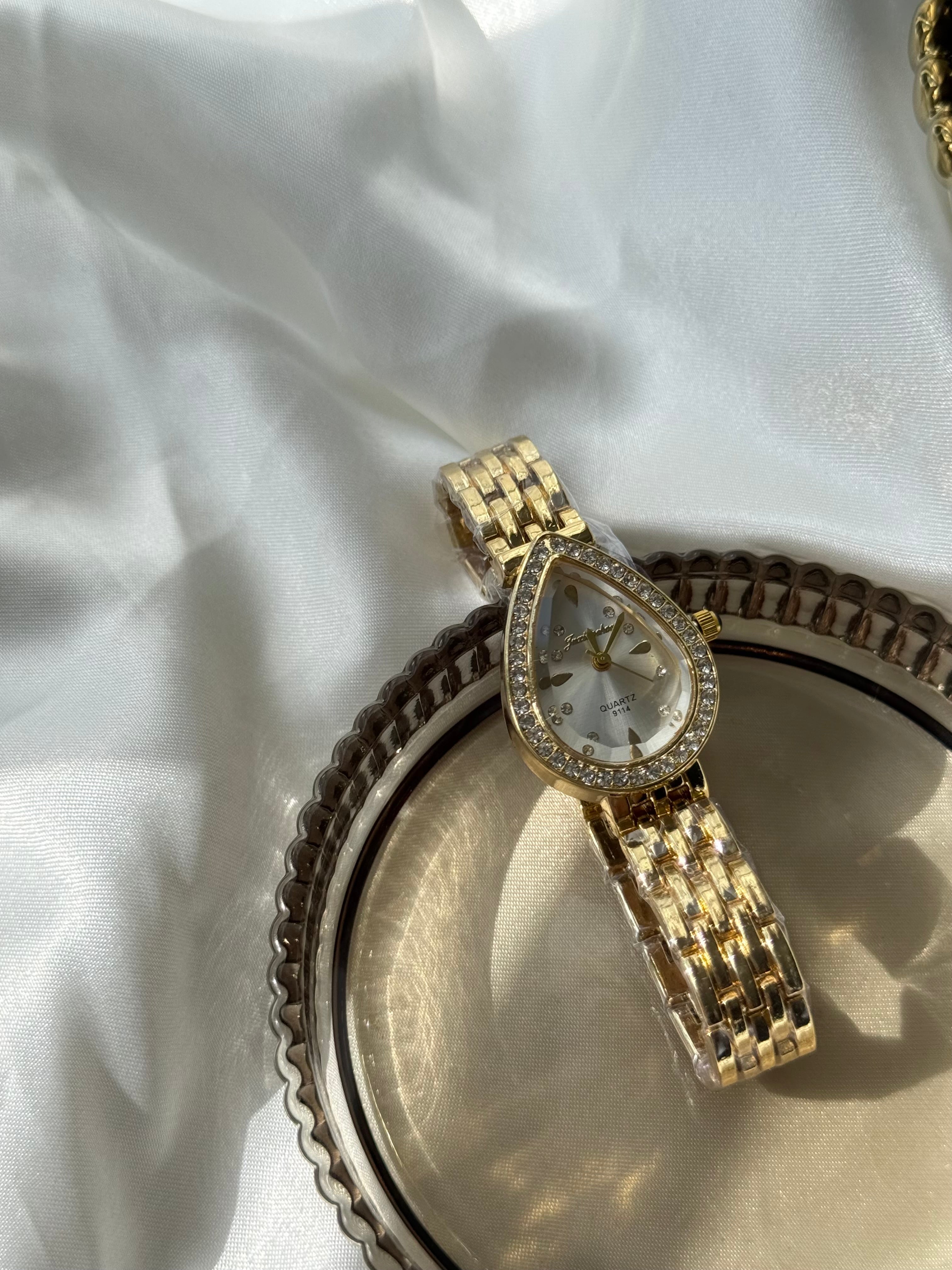 Diamond vintage watch